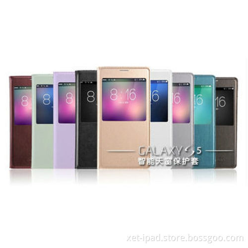 Mobile Phone Protection Leather Cover for Samsung S5 9600, Soft and Elegant Touch
